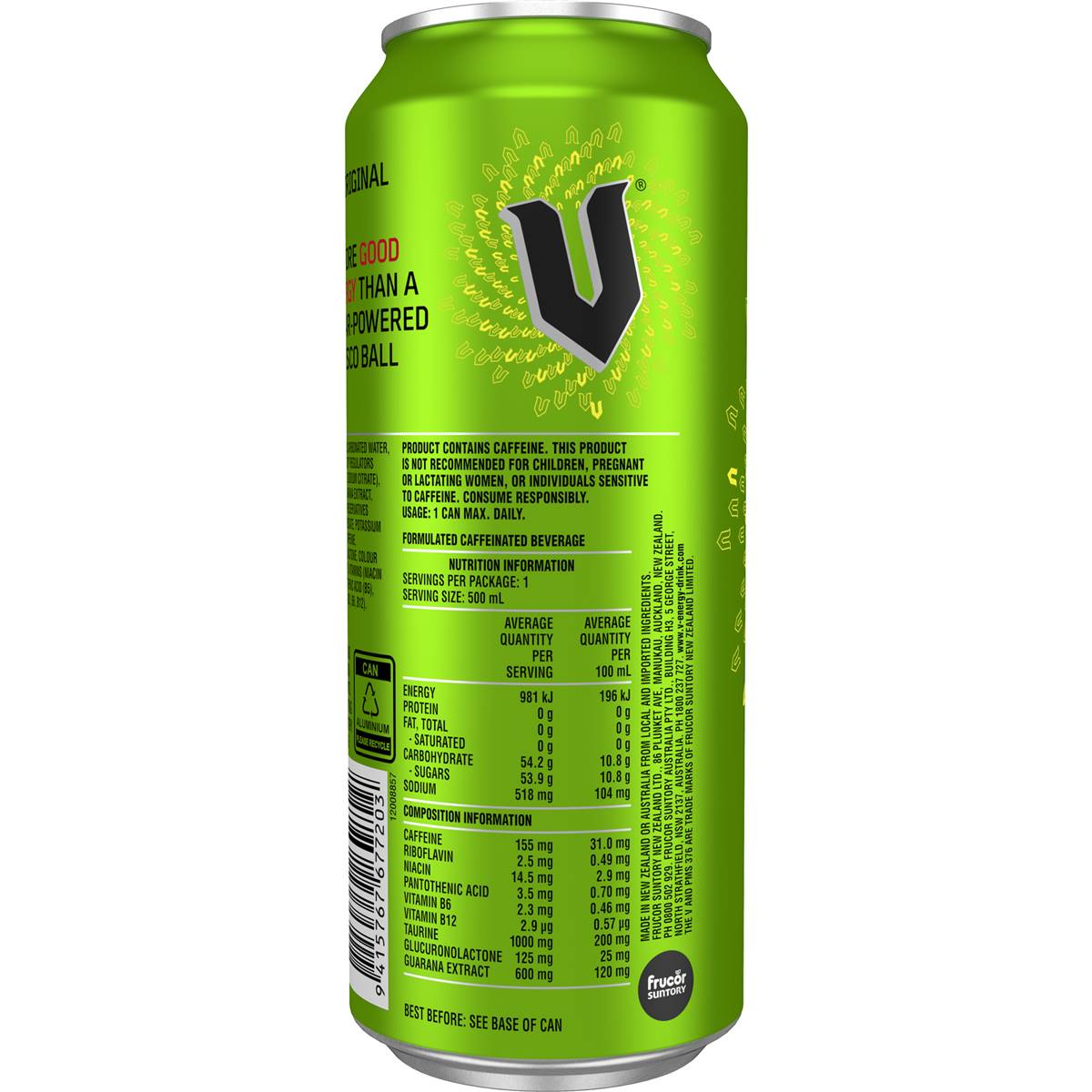 V Energy Energy Drink 500ml