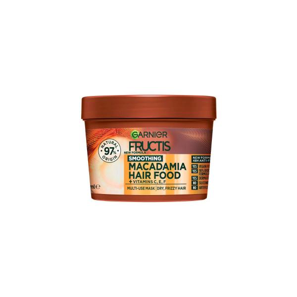 GARNIER FRUCTIS HAIR FOOD MACADAMIA FRIZZY 390ML