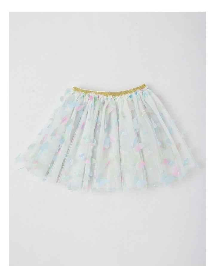 Butterfly Wings, Headband & Tutu Costume Set in Multi