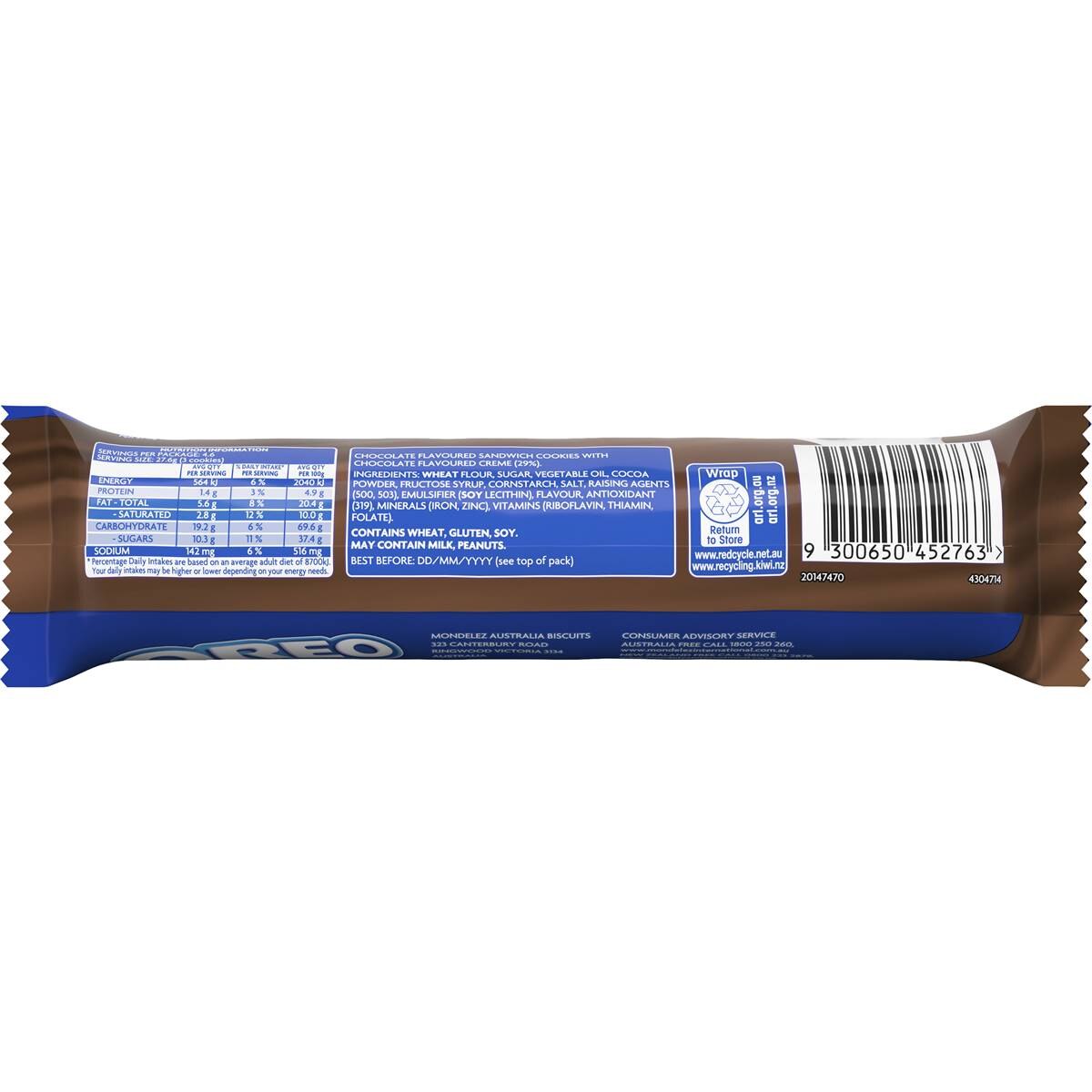 Oreo Chocolate Cookies 128g