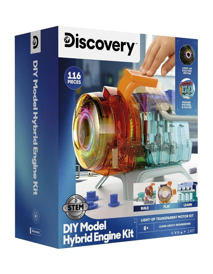 Discovery Kids Model Engine Kit Hybrid V3 116pc