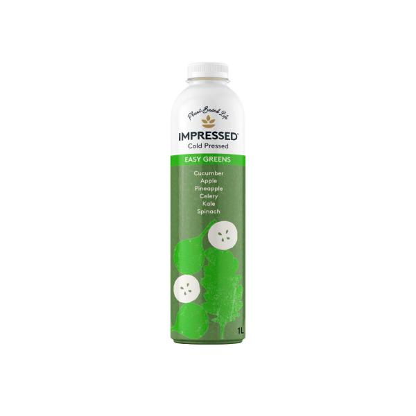 IMPRESSED EASY GREENS JUICE 1 LITRE