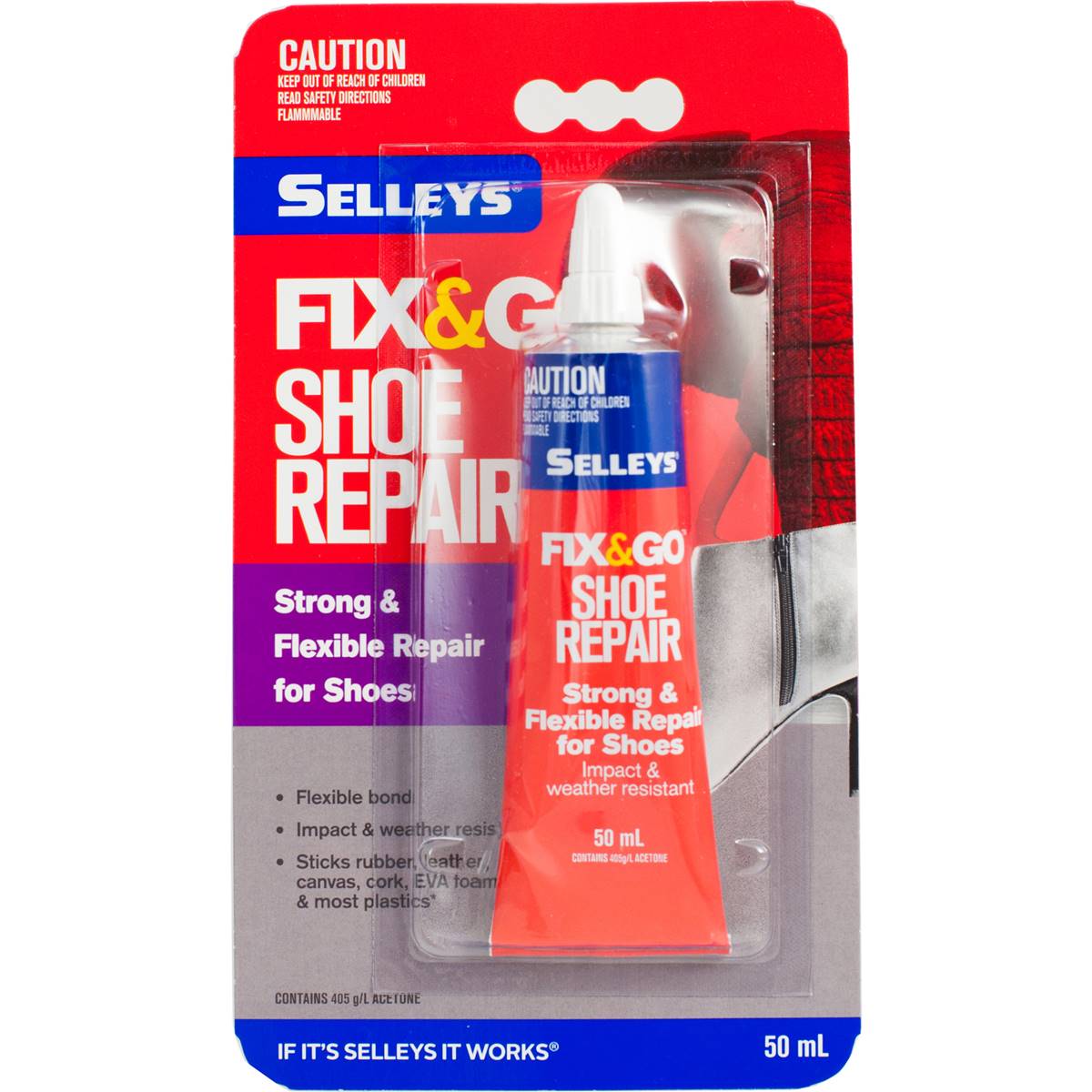 Selley's Adhesive Shoe Glue 50mL