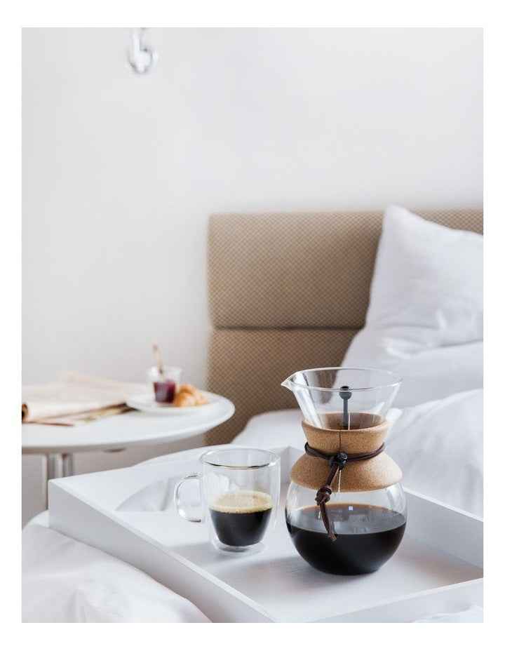 Bistro Double Wall 6 Pieces Mug 0.3L/10oz in Clear