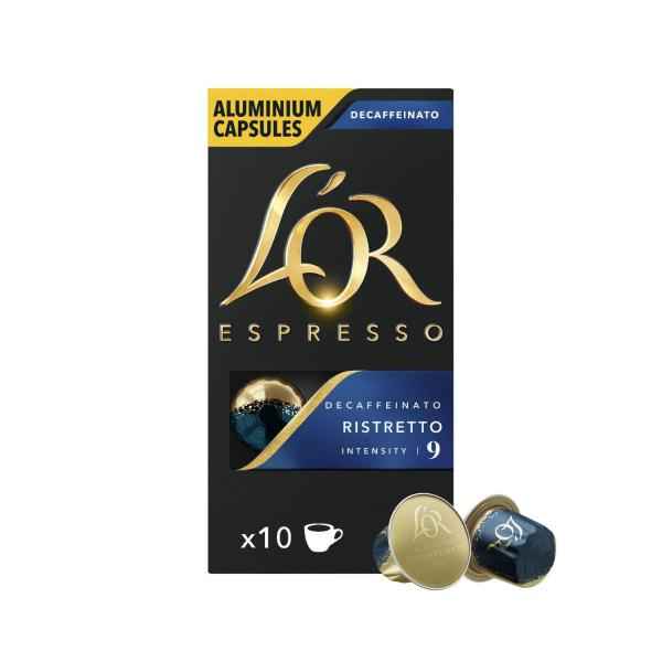 Espresso Decaffeinato Ristretto Intensity 9 Coffee Capsules 52g