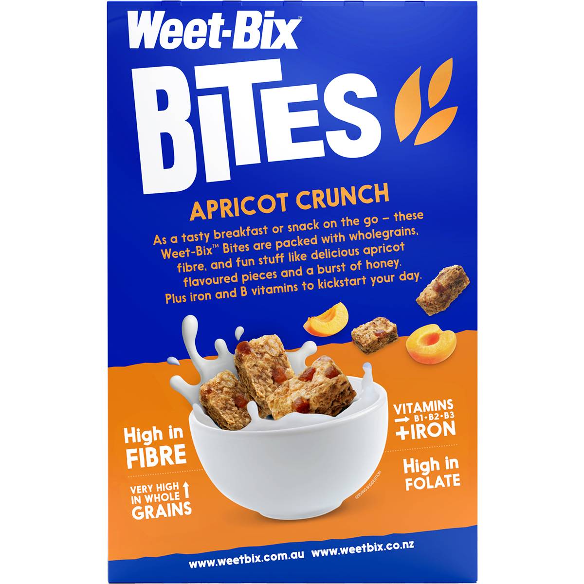 Weet-Bix Bites Apricot Breakfast Cereal 500g