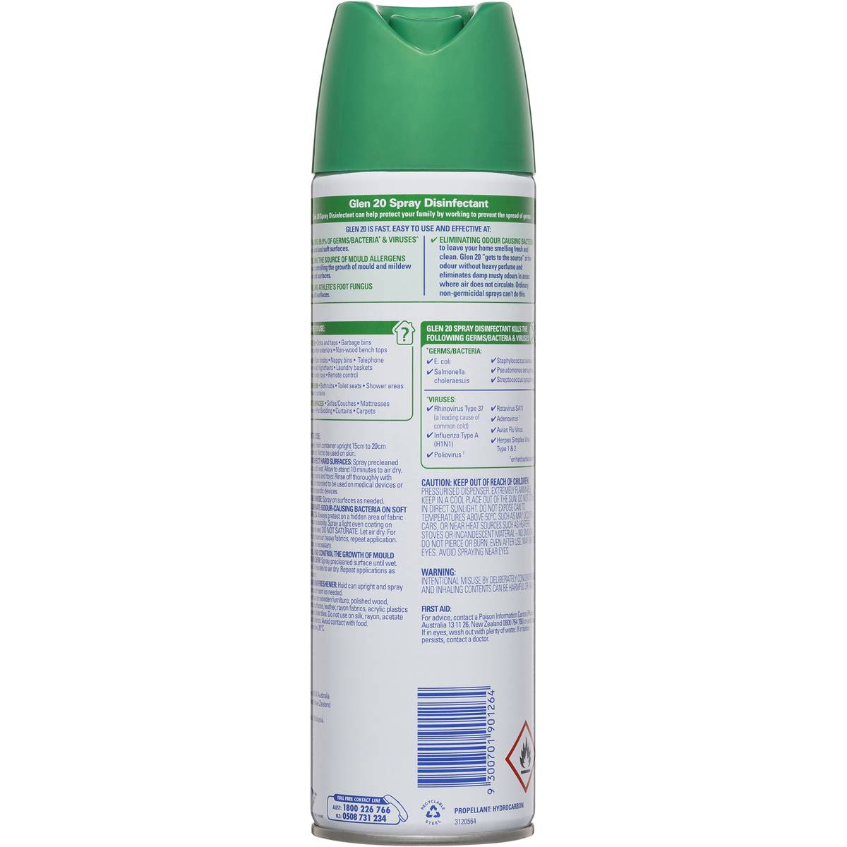 Glen 20 All-In-One Country Scent Disinfectant Spray 375g