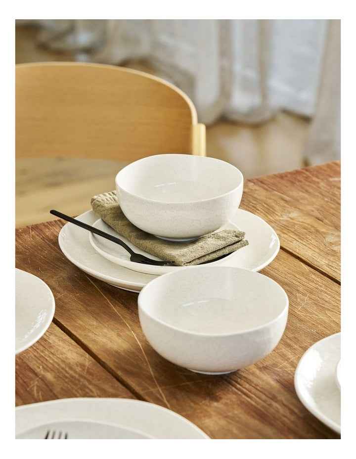 Shell 26cm Dinner Plate Speckled White