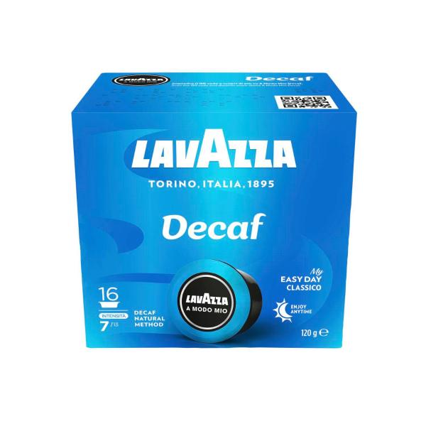 LAVAZZA A MODO MIO DECAF COFFEE CAPSULES 16PK