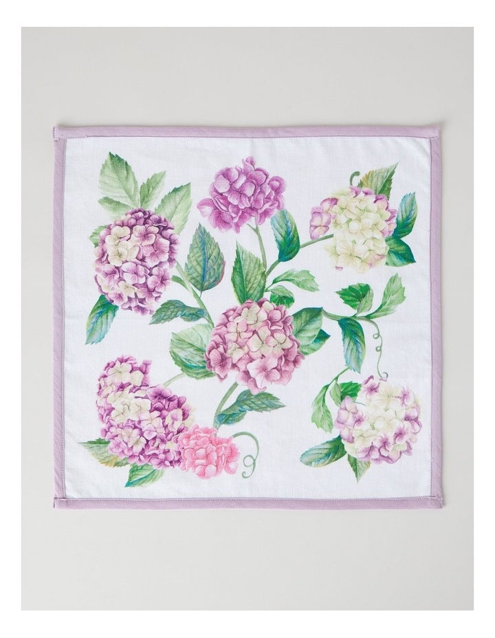 Hydrangeas Napkin Set of 4 40 x 40cm