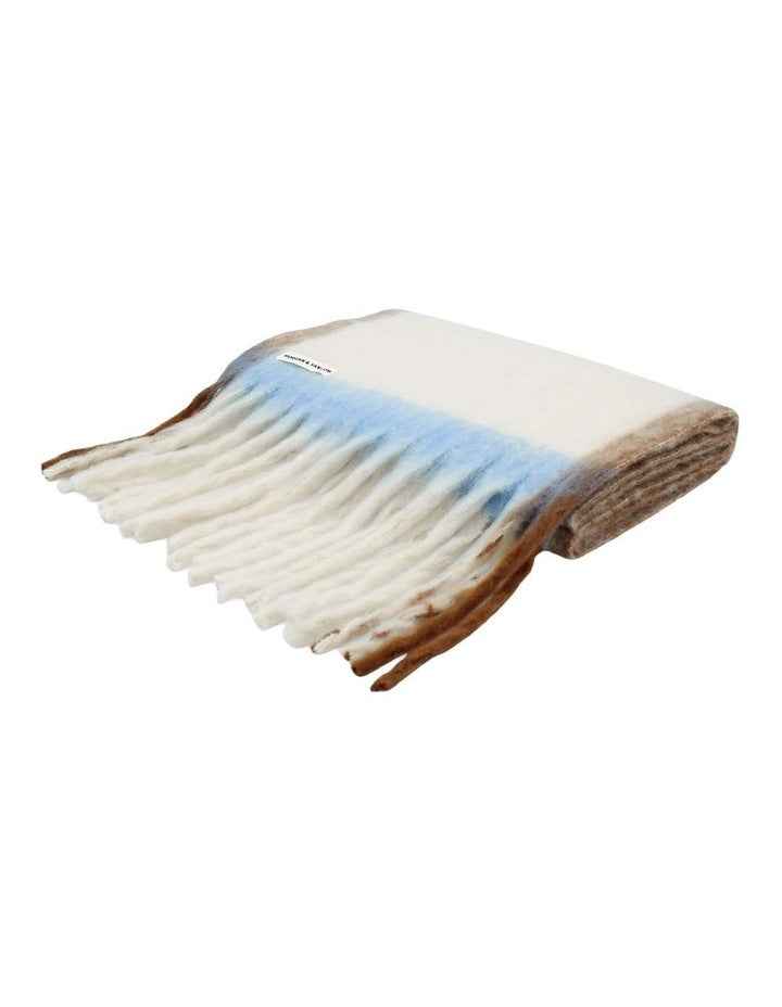 Mya Chunky Scarf in White Cream