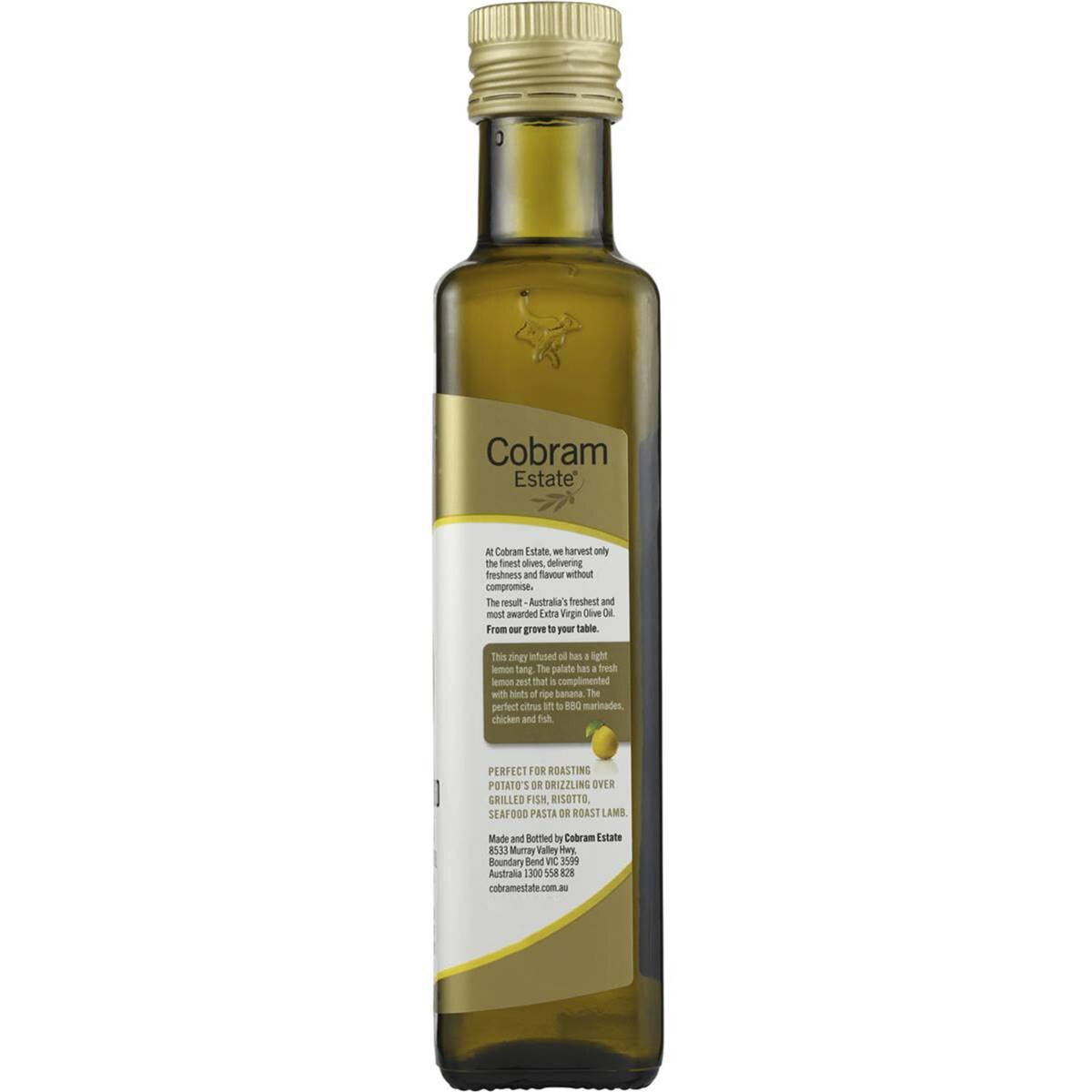 Cobram Extra Virgin Olive Oil Lemon Infused 250mL