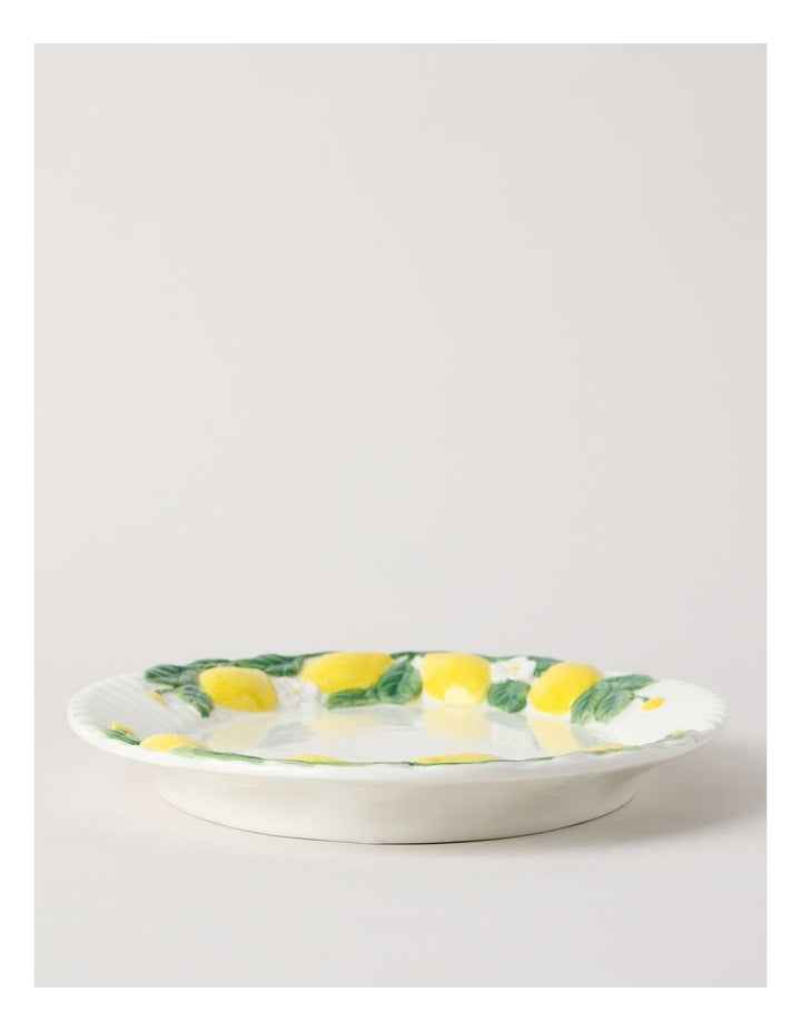 Ribbed Lemons Oval Platter 40.8cm