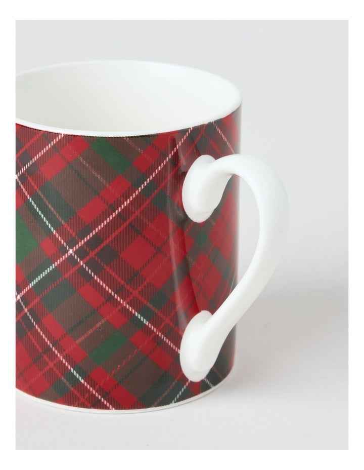 Heirloom Christmas Tartan Mug Set of 2 in Red