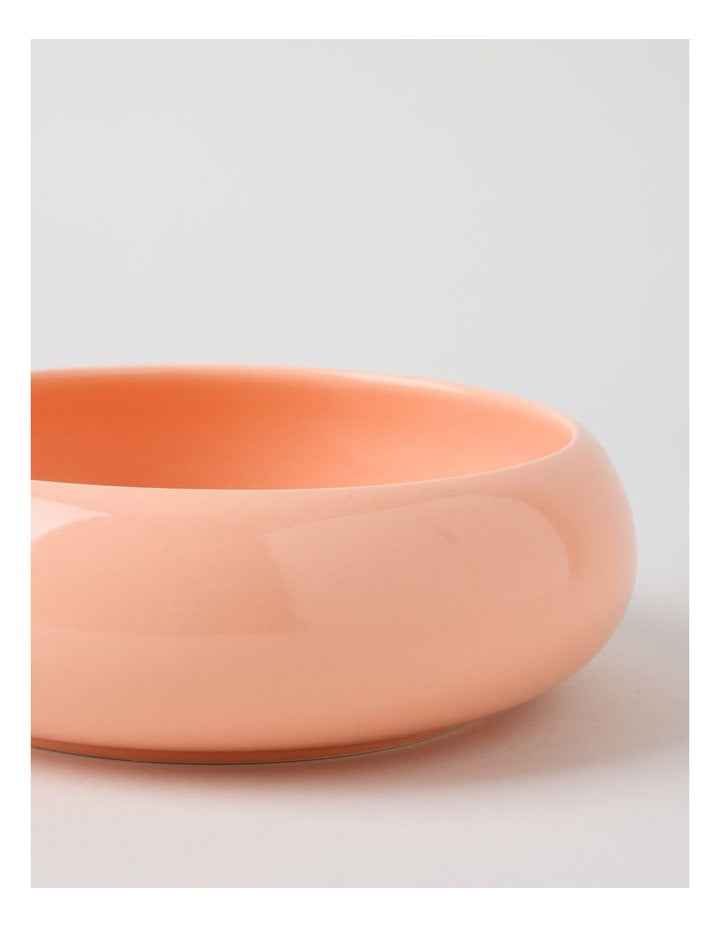 Bubble Pasta Bowl 21cm x 7cm in Peach