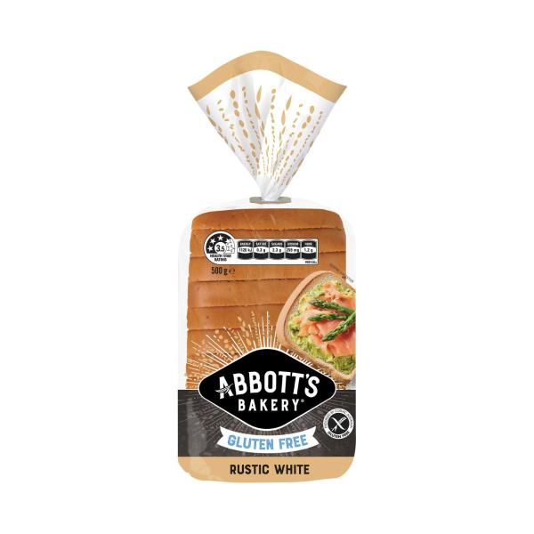 ABBOTT'S BAKERY GLUTEN FREE RUSTIC WHITE BREAD