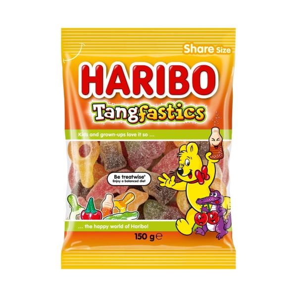 HARIBO TANGFASTICS SOUR LOLLIES:150 GRAM