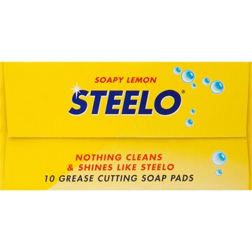 Steelo Soap Sponge Pads Lemon 10 pack
