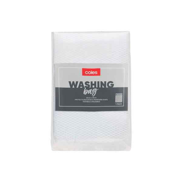 COLES WASHING BAG 1PK