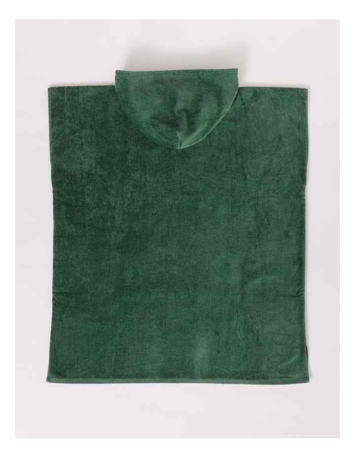 Hooded Towel in Green
