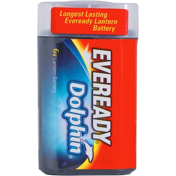 Eveready Dolphin 6V Heavy Duty Battery each
