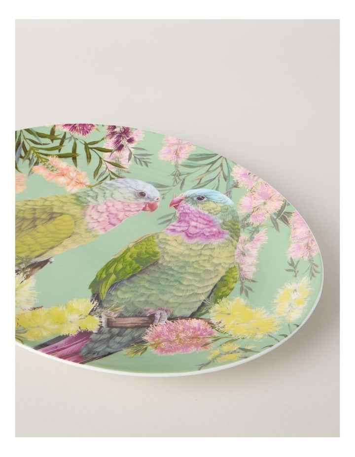 Lauren Stringini Princess Parrot Oval Platter 35.5cm in Green