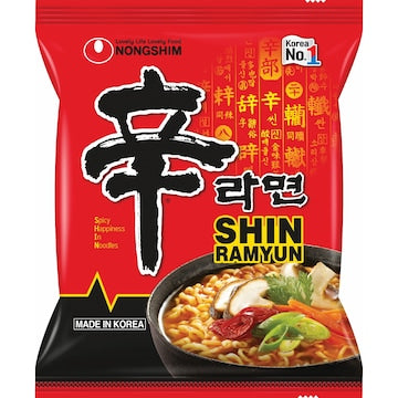 Nongshim Instant Noodles Shin Ramyun 120g