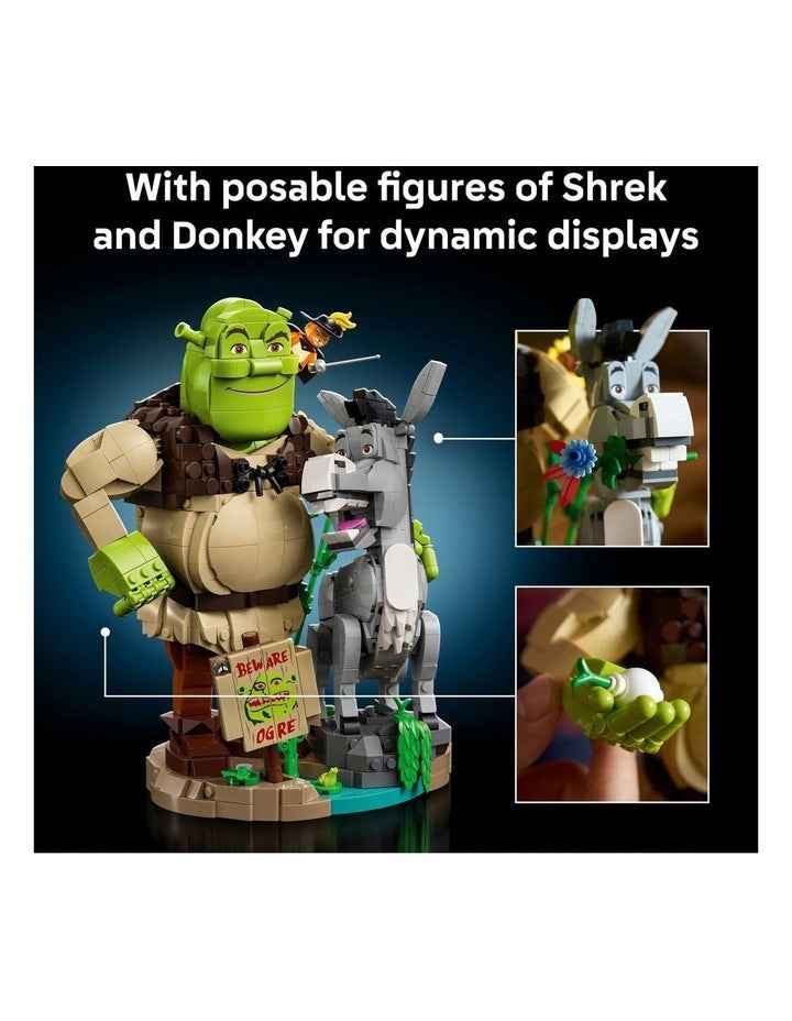 Shrek, Donkey & Puss in Boots Building Set 72423