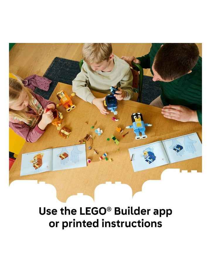 Brick-Built Bluey Family Building Toys 11217