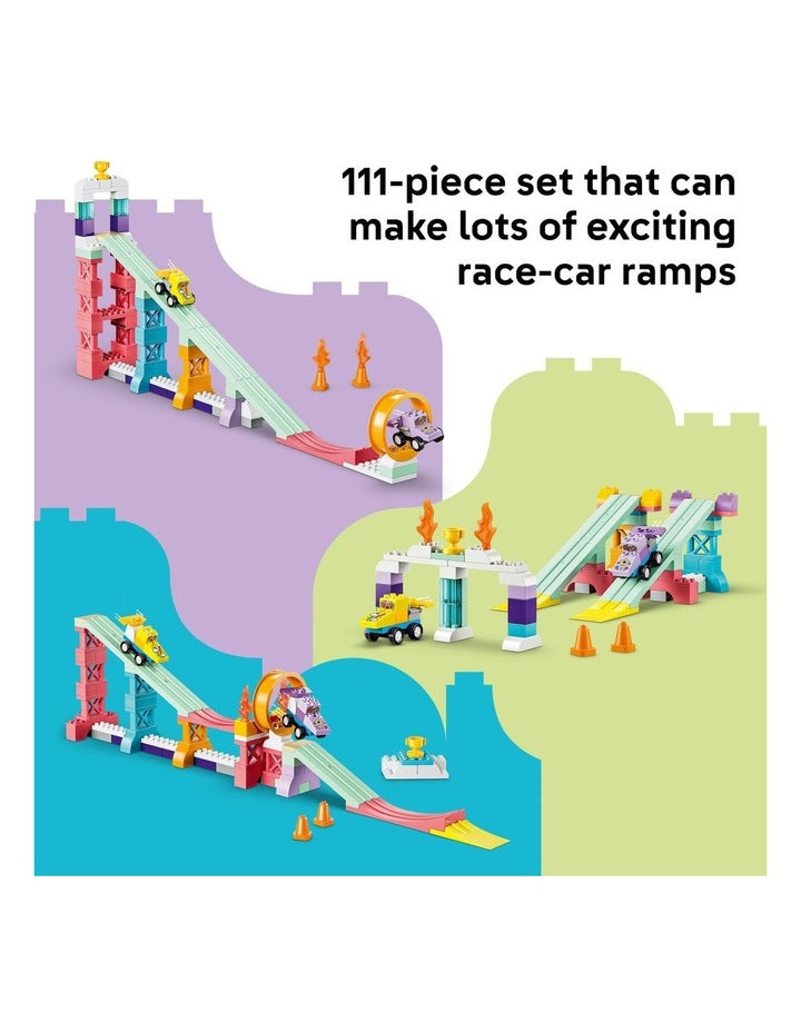Duplo Town 3 in 1 Creative Ramps With Vehicles 10478