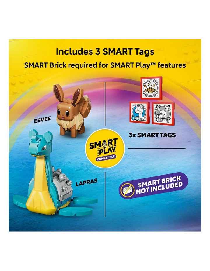 Pokémon Smart Play: Eevee and Lapras's Treasure Hunt Building Set 72162