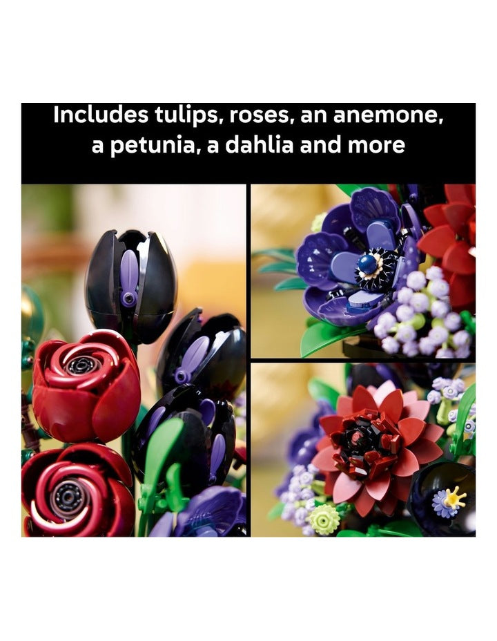 Botanicals Dark Flower Arrangement 11513