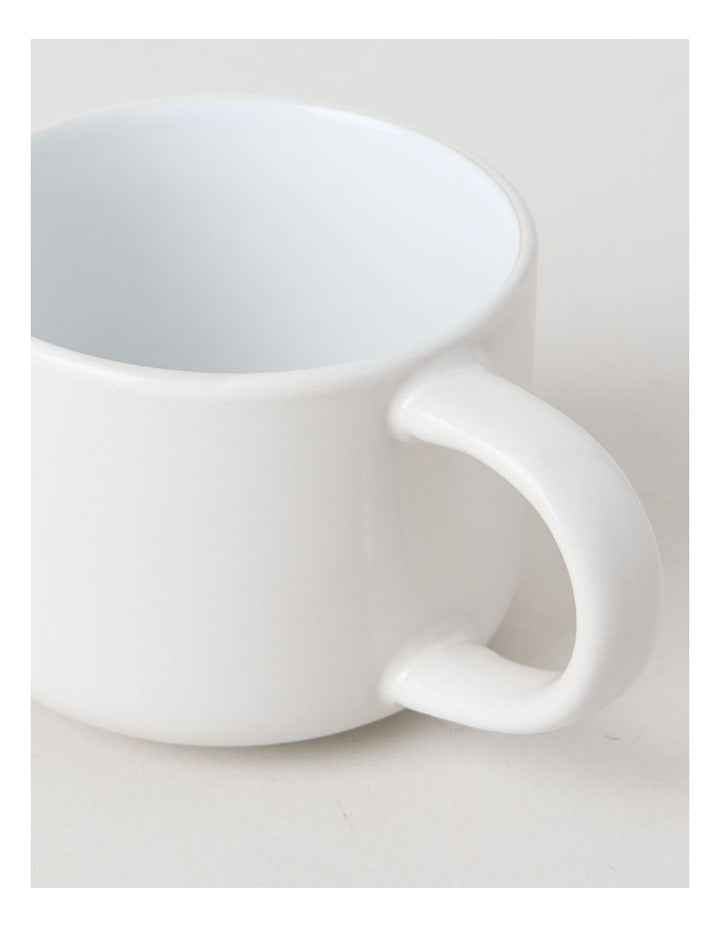 Two Tone Set of 4 Mugs in Cloud