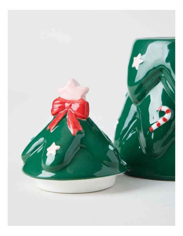 Christmas Tree Mug with Lid