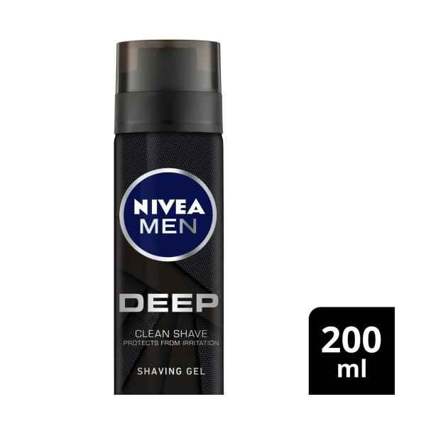 Men Deep Shaving Gel + Black Carbon