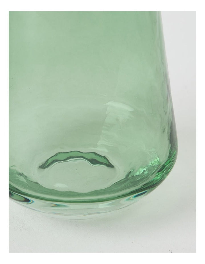 Hammered Tumbler Set of 4 400ml in Green