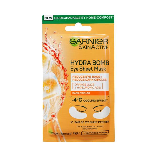 GARNIER HYDRABOMB EYE MASK ORANGE 6GM