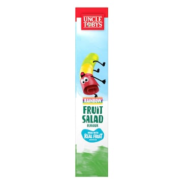 Uncle Tobys Roll-Ups Rainbow Fruit Salad 6 pack