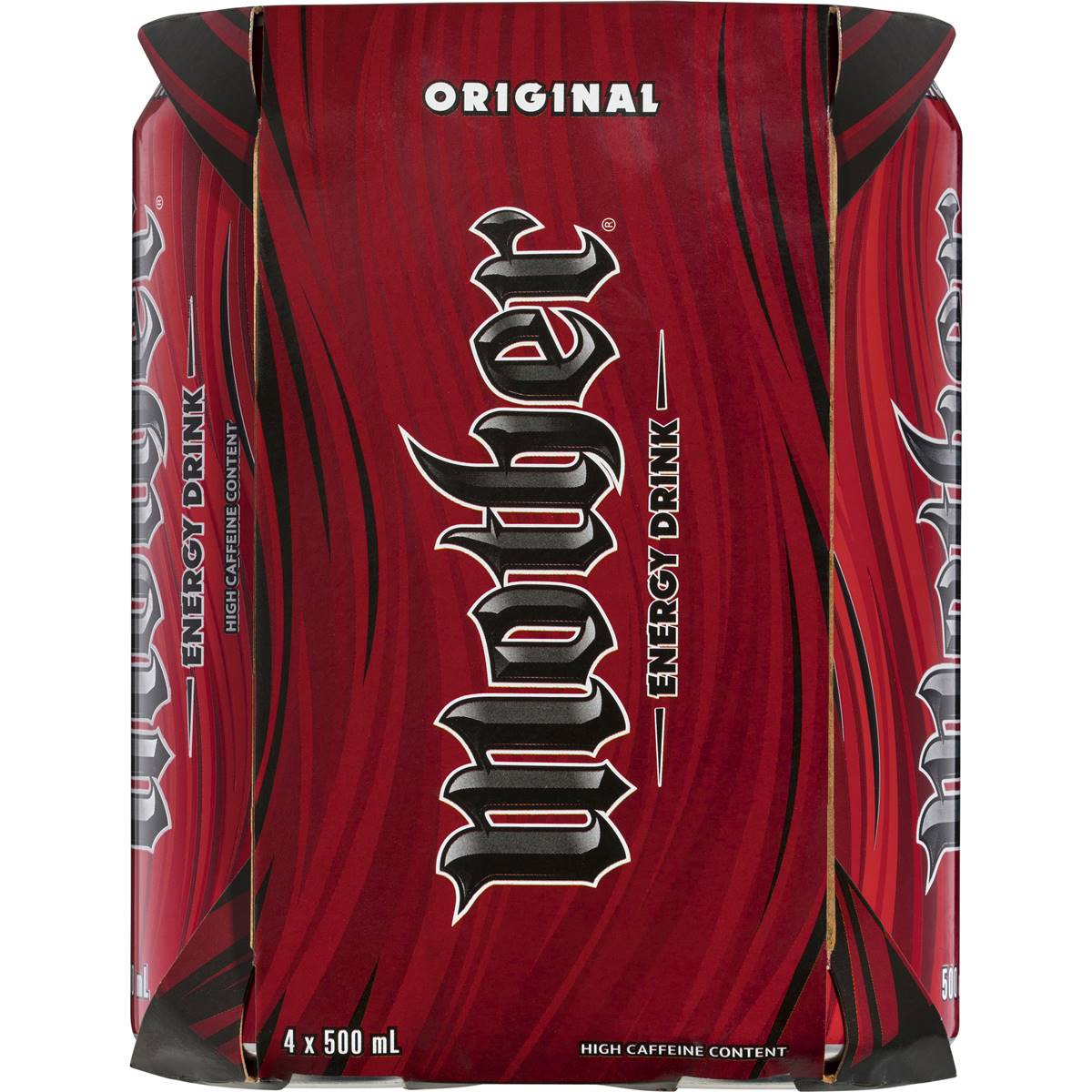 Mother Energy Drink Original Multipack Cans 500ml x4 Pack
