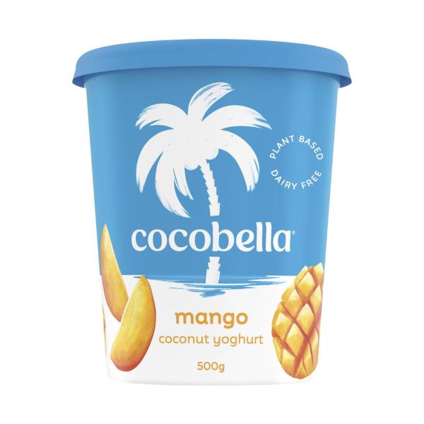 COCOBELLA COCONUT YOGHURT:MANGO:.:500 GRAM