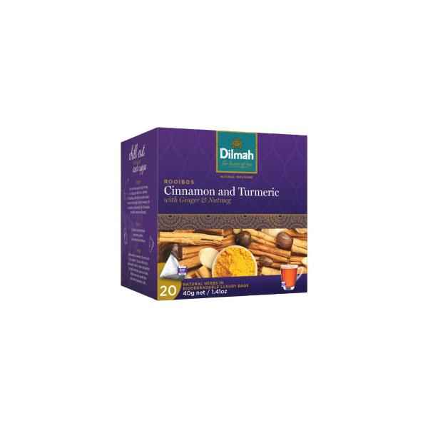 Inspirations Rooibos Cinnamon Turmeric Ginger & Nutmeg Tea Bags