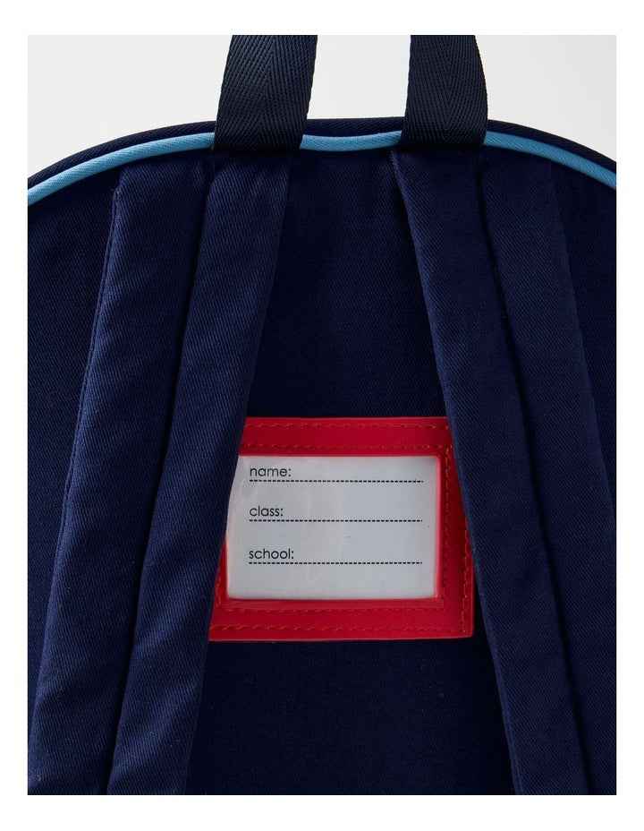 Colour Blocked Race Crew Backpack in Navy