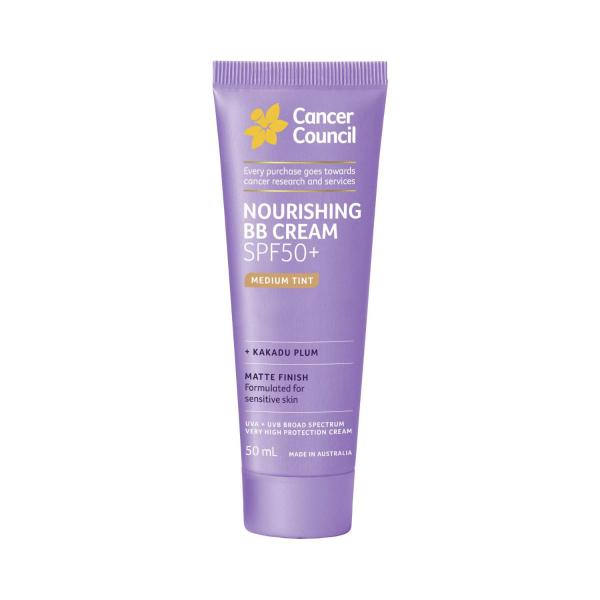 CANCER COUNCIL BB CREAM FACE DAY WEAR:MEDIUM:.:50 ML