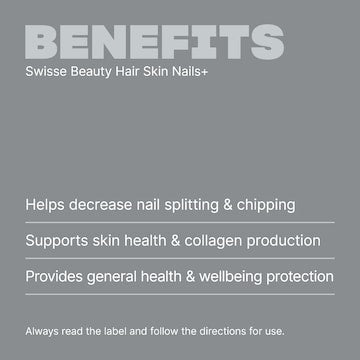 Swisse Beauty Hair Skin Nails+ Tablets 60 pack