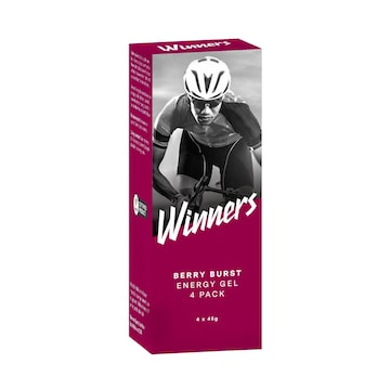 Winners Sports Nutrition Energy Gel Berry Burst 4Pk 40g