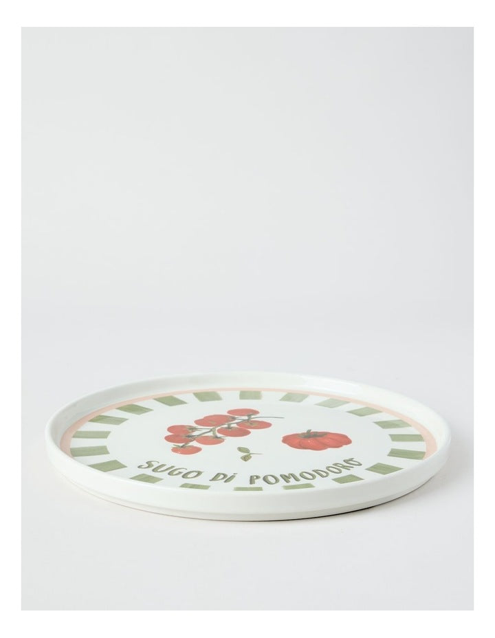 Foodie Sugo Di Pomodoro Dinner Plate
