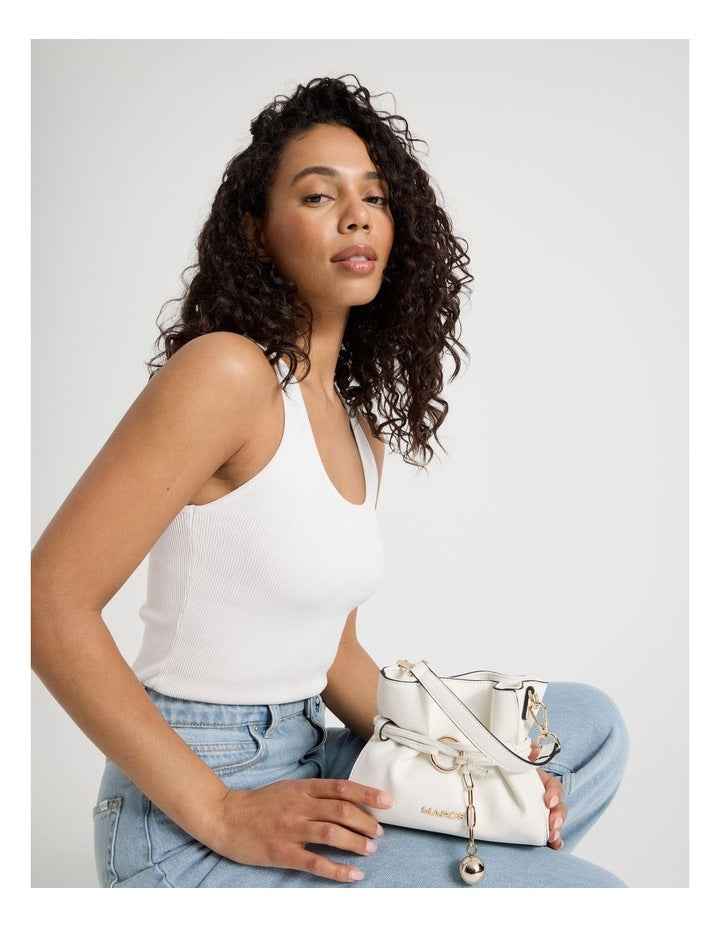 Montenegro Crossbody Bag in White