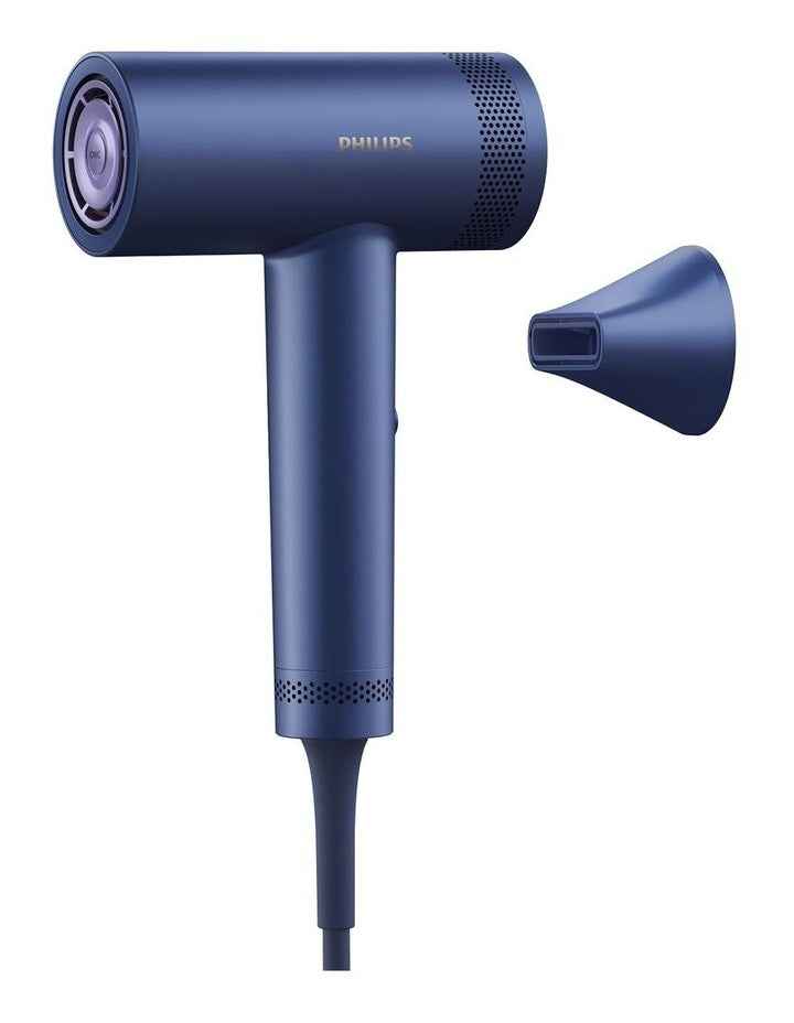Hair Dryer 8000 with ThermoShield sensor in Navy Blue BHD839/10