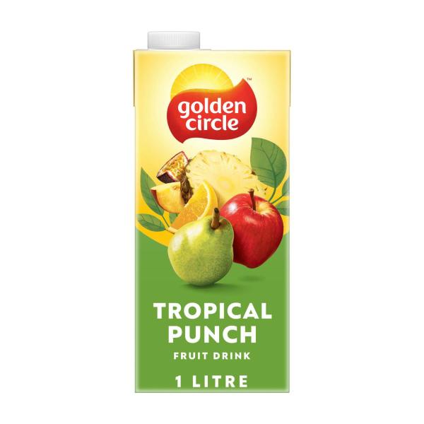 GOLDEN CIRCLE TETRA DRINK TROPICAL PUNCH 1 LITRE