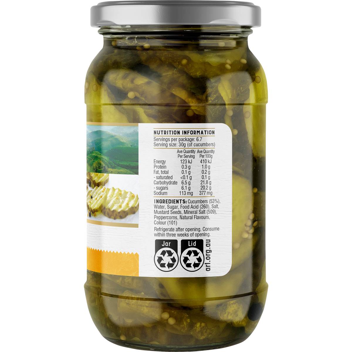 Always Fresh Cucumbers Bread & Butter 380g
